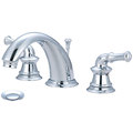 Pioneer Faucets Two Handle Widespread Bathroom Faucet, Compression Hose, Chrome, Weight: 7.8 3DM200